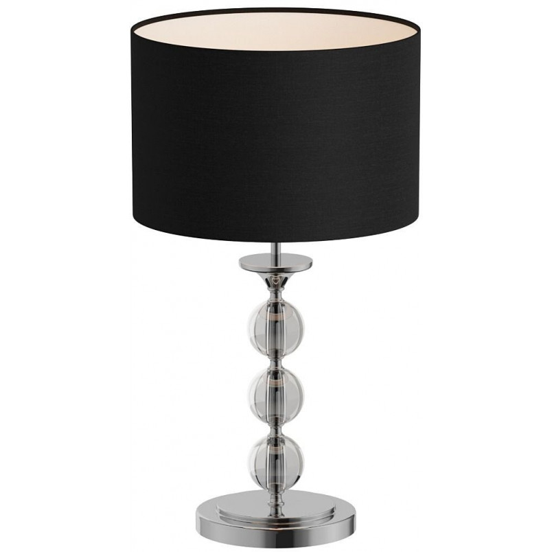 Lampa stołowa glamour Rea czarna ZumaLine | Eleganckie oświetlenie