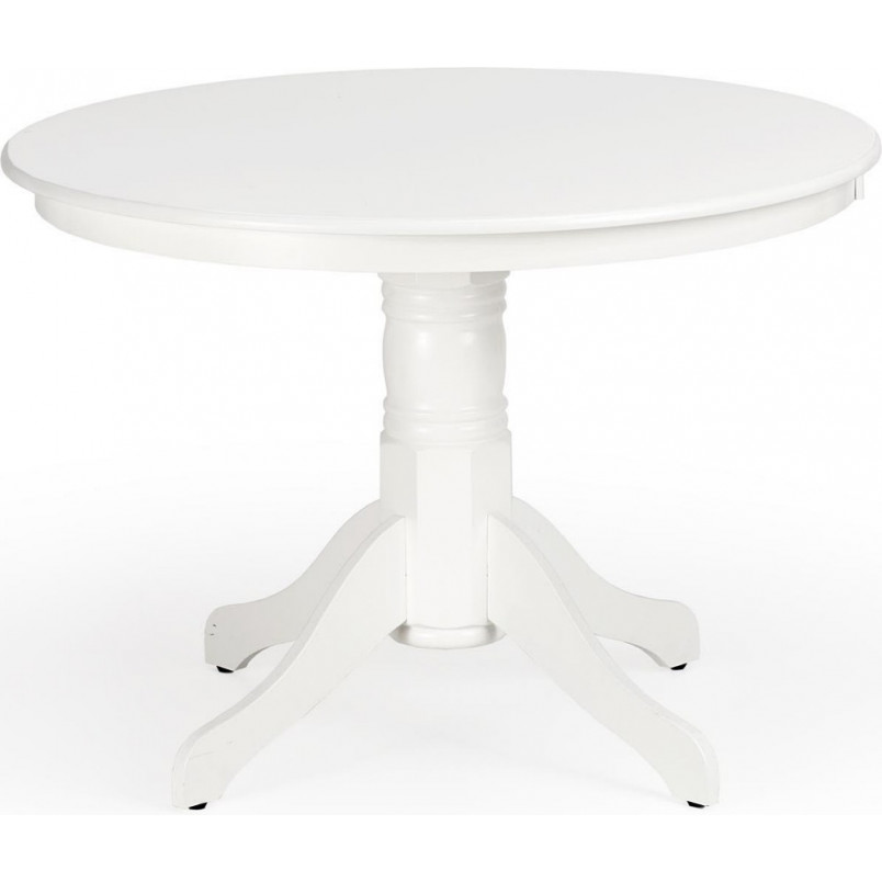 Stół okrągły biały Halmar 106cm - Elegancki design | Sklep meblowy
