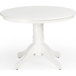 Stół okrągły biały Halmar 106cm - Elegancki design | Sklep meblowy