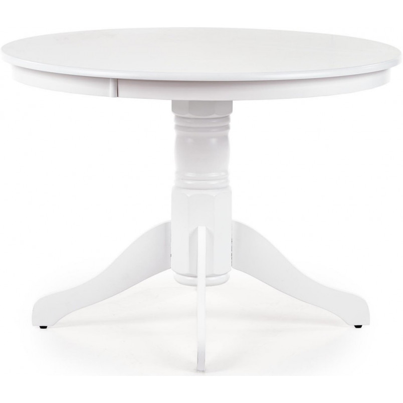 Stół okrągły biały Halmar 106cm - Elegancki design | Sklep meblowy