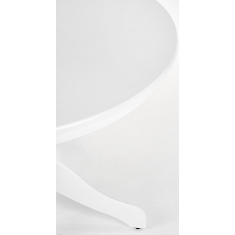 Stół okrągły biały Halmar 106cm - Elegancki design | Sklep meblowy