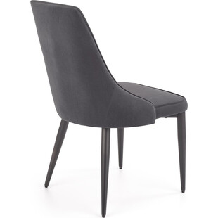 Krzesło welurowe pikowane K365 Halmar - Stylowy design w przystępnej cenie