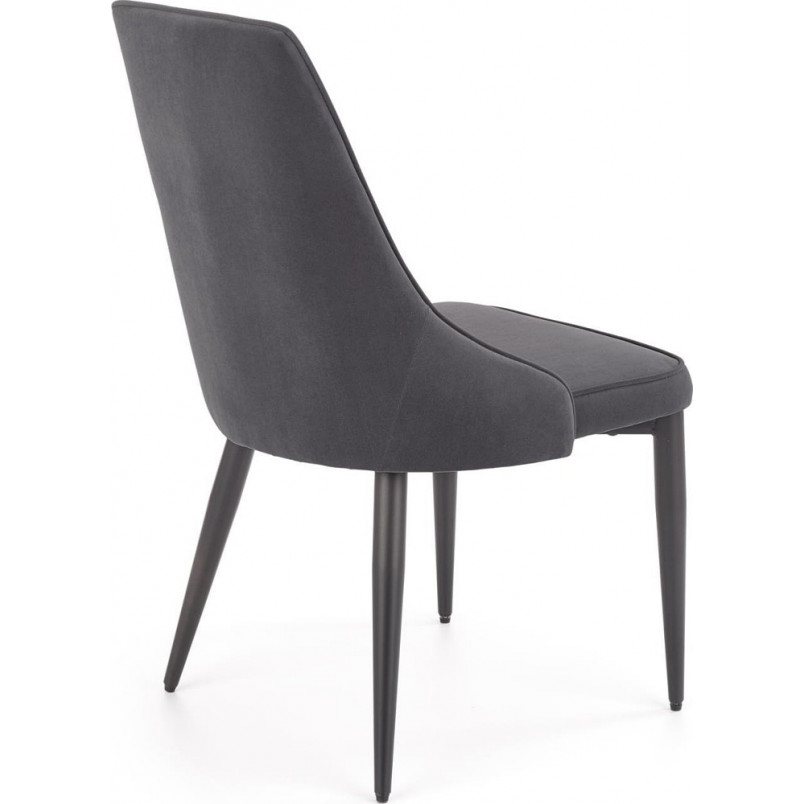 Krzesło welurowe pikowane K365 Halmar - Stylowy design w przystępnej cenie