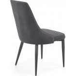 Krzesło welurowe pikowane K365 Halmar - Stylowy design w przystępnej cenie