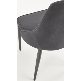 Krzesło welurowe pikowane K365 Halmar - Stylowy design w przystępnej cenie