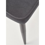 Krzesło welurowe pikowane K365 Halmar - Stylowy design w przystępnej cenie