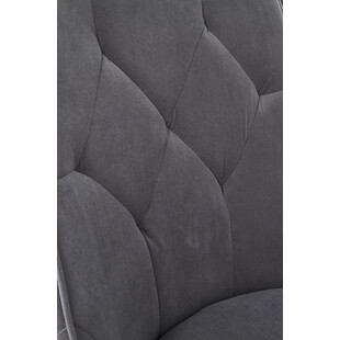 Krzesło welurowe pikowane K365 Halmar - Stylowy design w przystępnej cenie