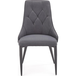 Krzesło welurowe pikowane K365 Halmar - Stylowy design w przystępnej cenie