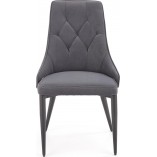 Krzesło welurowe pikowane K365 Halmar - Stylowy design w przystępnej cenie