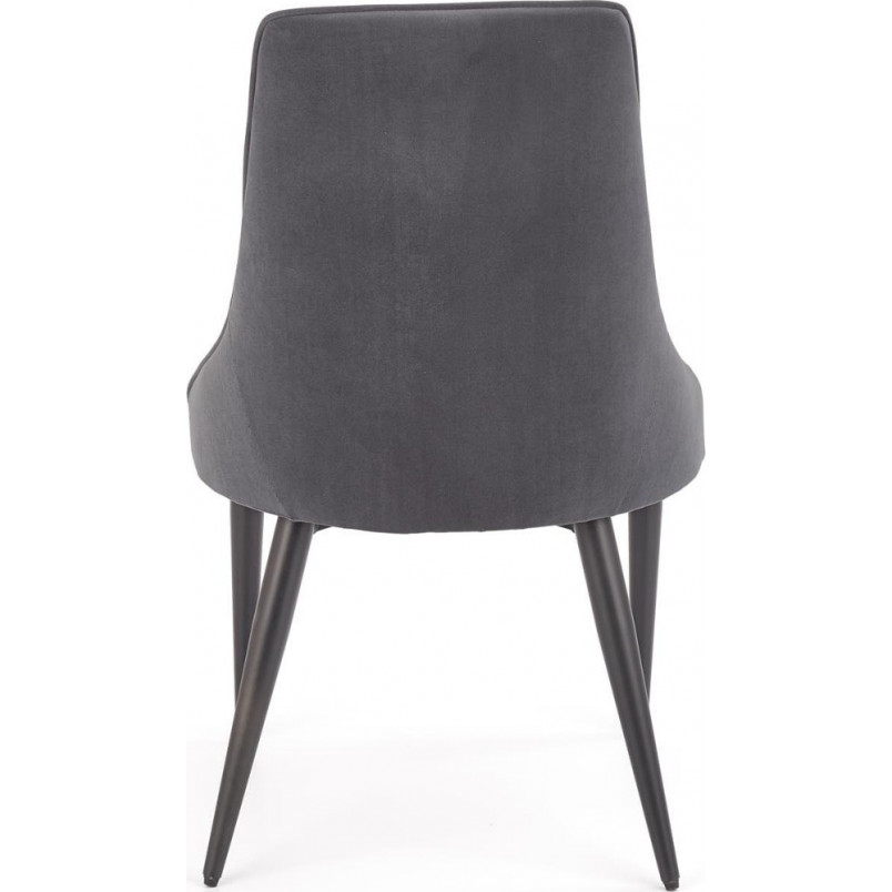 Krzesło welurowe pikowane K365 Halmar - Stylowy design w przystępnej cenie