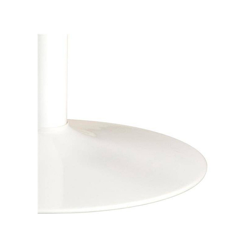 Stół okrągły Ibiza Actona | Dąb/Biały | 110cm