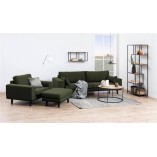 Stolik kawowy Actona Seaford | Loft, dąb, 80cm | Kup online