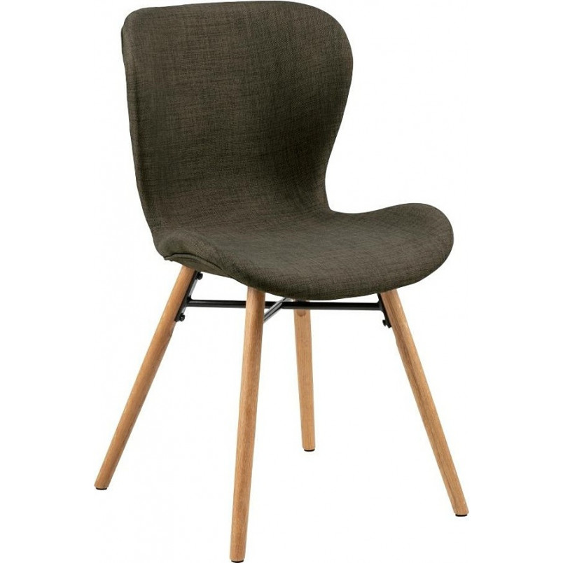 Krzesło Actona Batilda Khaki - Skandynawski Design | Kup Teraz