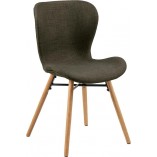 Krzesło Actona Batilda Khaki - Skandynawski Design | Kup Teraz