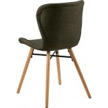 Krzesło Actona Batilda Khaki - Skandynawski Design | Kup Teraz