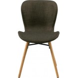 Krzesło Actona Batilda Khaki - Skandynawski Design | Kup Teraz