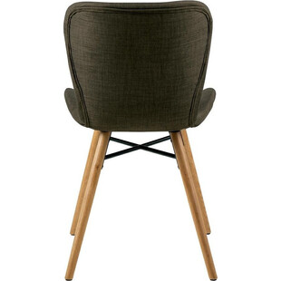 Krzesło Actona Batilda Khaki - Skandynawski Design | Kup Teraz