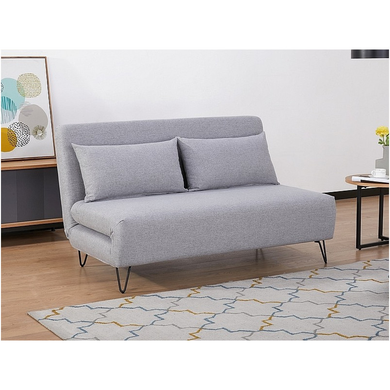 Sofa rozkładana Zenia 141cm szara Signal - Komfort i styl