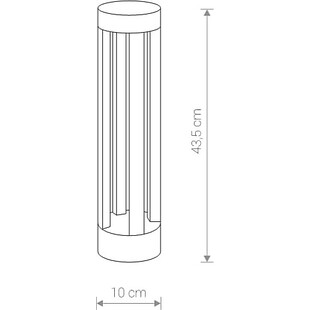 Lampa Ogrodowa LED Tepic | Nowodvorski - Eleganckie Oświetlenie