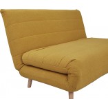 Sofa rozkładana Signal Spike II 147cm curry - Komfort i styl