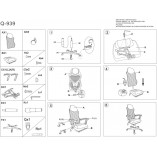Fotel biurowy Signal Q-939 - Komfort i Ergonomia