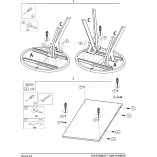 Stół okrągły rozkładany Domingo Signal | 100cm, dąb | Kup online
