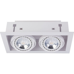 Oprawa Downlight Nowodvorski | Podtynkowa, 2xGU10, Biała