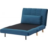 Fotel rozkładany Signal Billy | Skandynawski design, niebieski