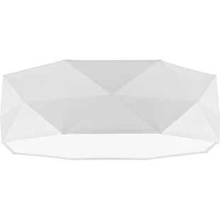 Plafon geometryczny z abażurem Kantoor 52 Biała marki TK Lighting
