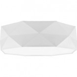 Plafon Geometryczny Biały Kantoor 52cm | TK Lighting