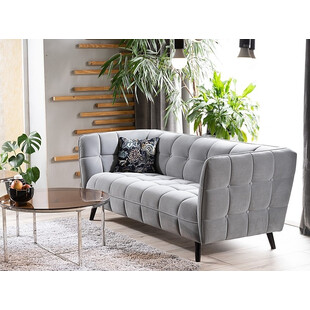 Sofa welurowa 3-osobowa Castello | Signal - Komfort i styl