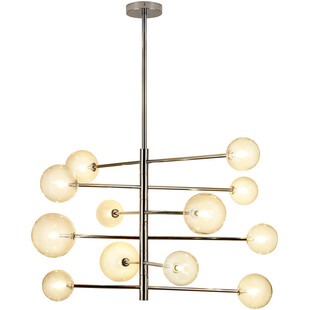 Lampa Sola XII - Szklane Kule, Chrom | Step Into Design