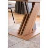 Stół rozkładany Signal 140x85cm dąb wotan - Elegancki i funkcjonalny