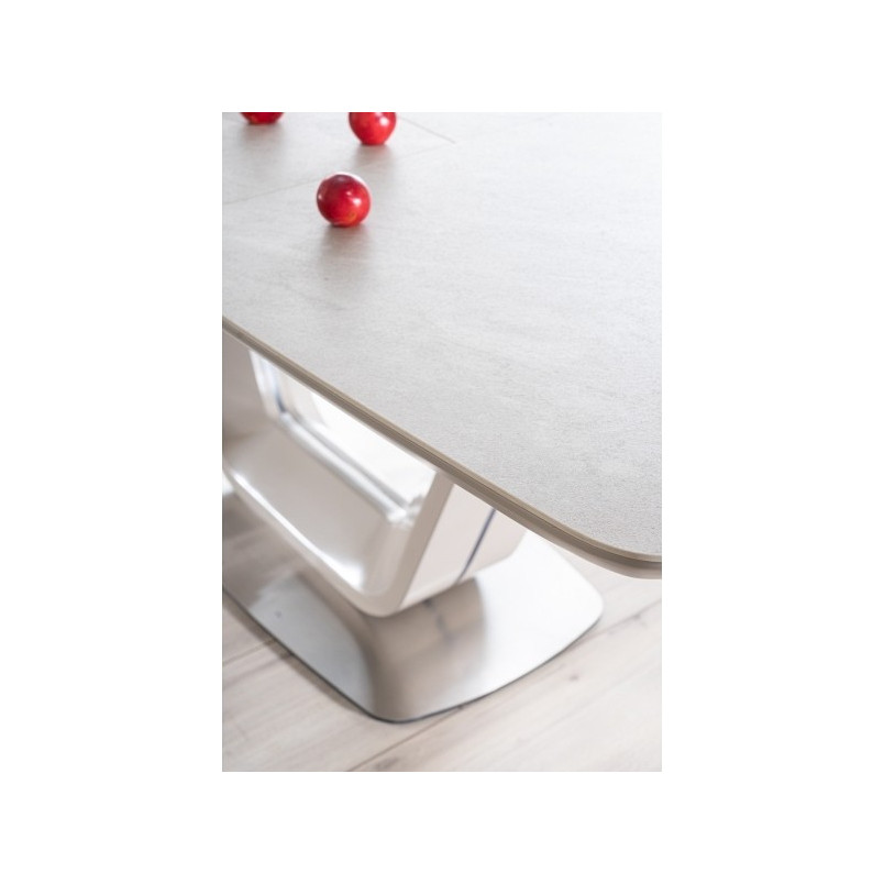 Stół rozkładany Armani Ceramic Signal | Szary marmur 160x90
