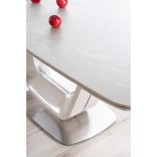 Stół rozkładany Armani Ceramic Signal | Szary marmur 160x90