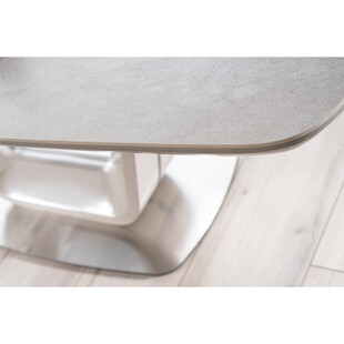 Stół rozkładany Armani Ceramic Signal | Szary marmur 160x90