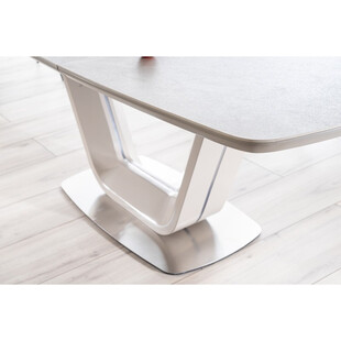 Stół rozkładany Armani Ceramic Signal | Szary marmur 160x90