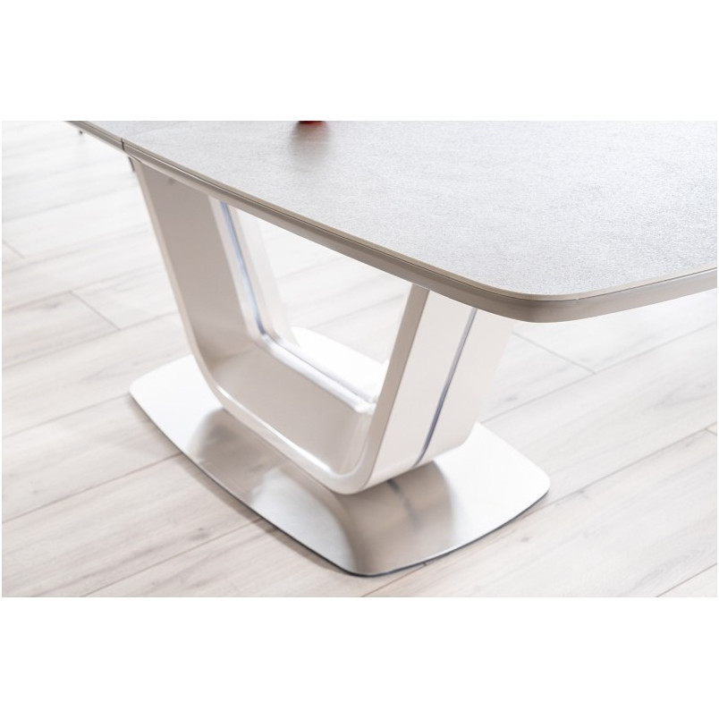 Stół rozkładany Armani Ceramic Signal | Szary marmur 160x90