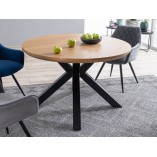 Stół okrągły loft Ritmo 120cm Signal - Stylowy design