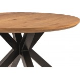 Stół okrągły loft Ritmo 120cm Signal - Stylowy design