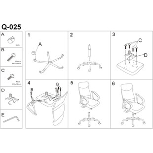 Fotel obrotowy Signal Q-025 szary/czarny - Komfort i ergonomia