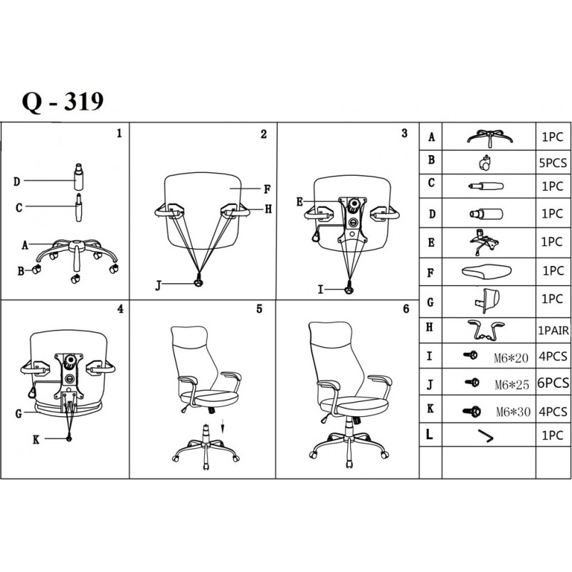 Fotel biurowy Signal Q-319 czarny - Komfort i ergonomia