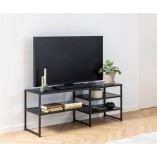 Stolik RTV Industrialny Actona Seaford 120cm | Czarny