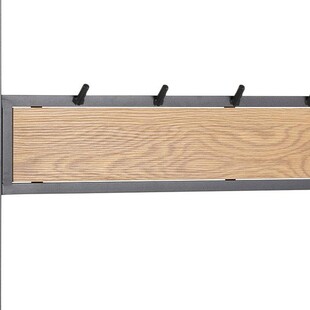 Regał industrialny Actona Seaford 77cm - Półki i wieszak