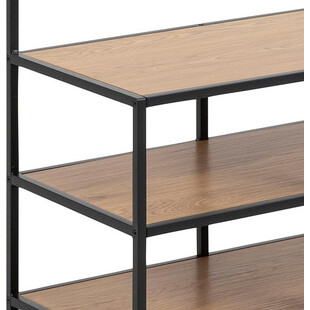 Regał industrialny Actona Seaford 77cm - Półki i wieszak