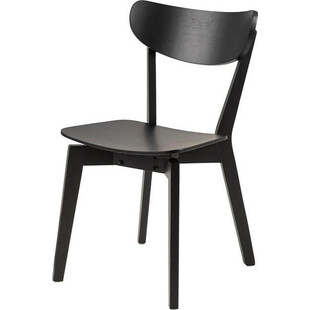 Krzesło drewniane Roxby czarne Actona - Stylowy design