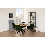 Regał Industrialny Newcastle 185cm Czarny Actona | Sklep
