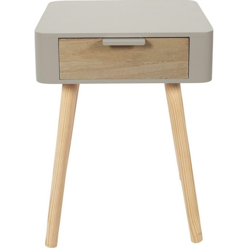 Szafka nocna Padano 35cm szara Intesi | Skandynawski design