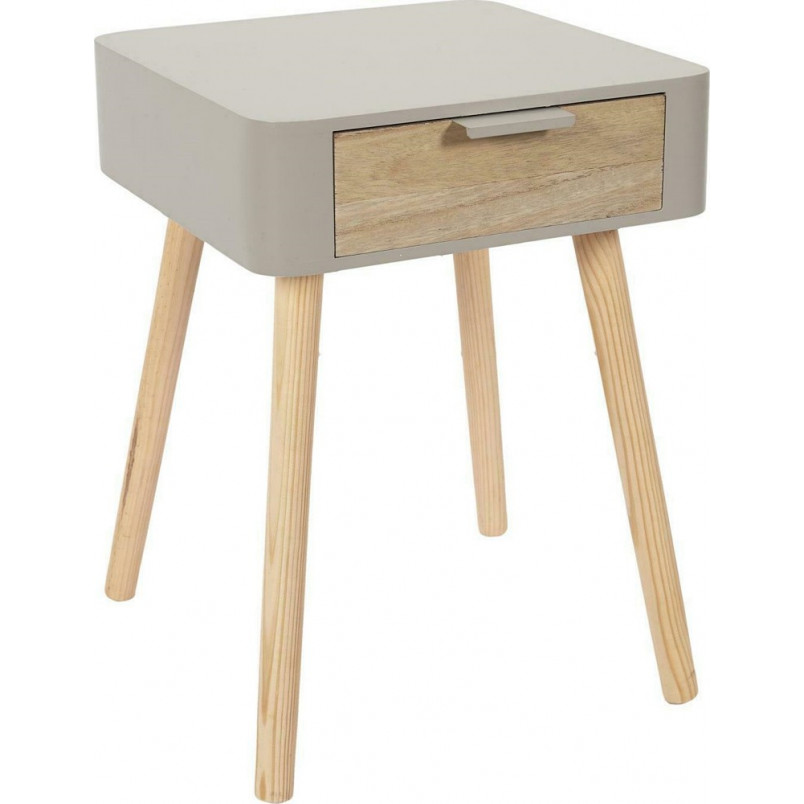 Szafka nocna Padano 35cm szara Intesi | Skandynawski design