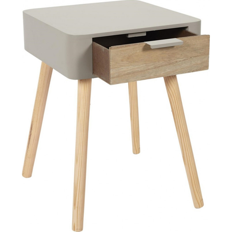 Szafka nocna Padano 35cm szara Intesi | Skandynawski design